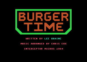 Burguer Time - Presentación