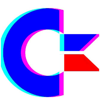 Logo 3D de Commodore