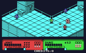 Escape from the Planet of the Robot Monsters - Commodore 64