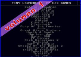 Presentación Tiny Launcher 27in1 Amiga Collection