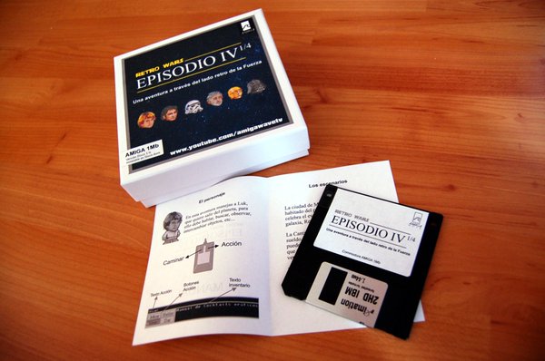 Pack físico Retro Wars (Amigawave)