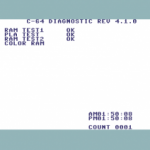 thumbnail image 2 of Commodore 64/128 MultiROM Diagnostic Cartridge V2.0 - Gold Plated - 586220 785260 2 of 5