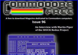 Presentación Commodore Free magazine 96