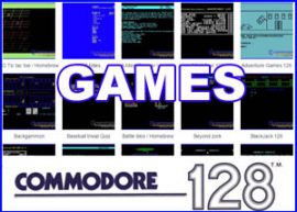 Presentación juegos commdore 128