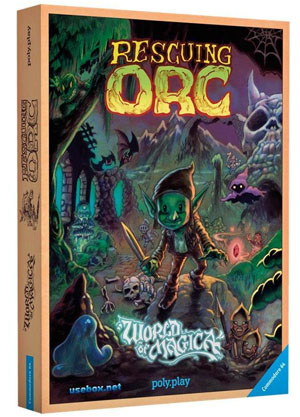 Edición física de "Rescuing Orc"
