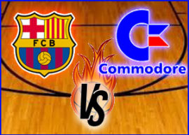 Presentación Commodore vs Barcelona