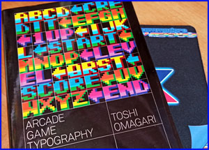 Presentación arcade game typography