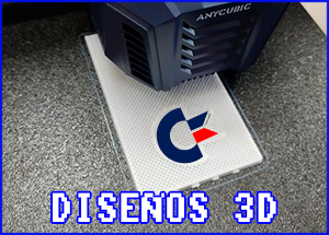 Presentación diseños objetos 3D Commodore