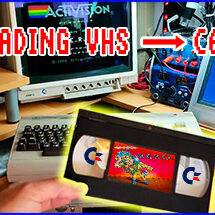 Plantilla loading vhs a C64